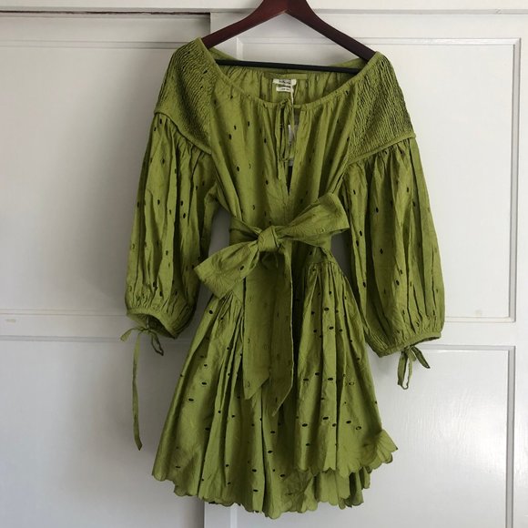 SOLD Innika Choo - Meg Nettick Mini Frill Dress - Picture 3 of 7